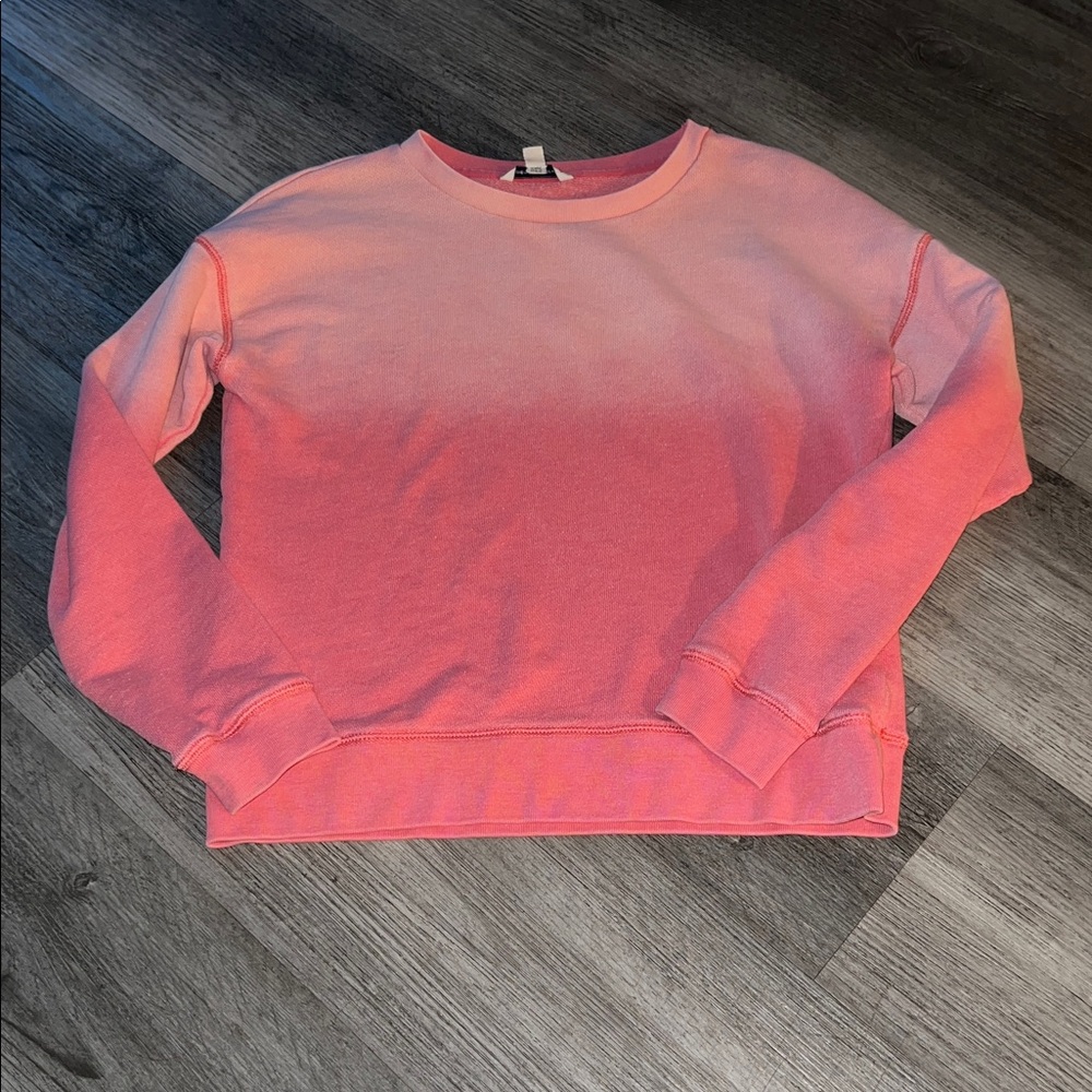 American Eagle Outfitters Ombre Orange Sweater